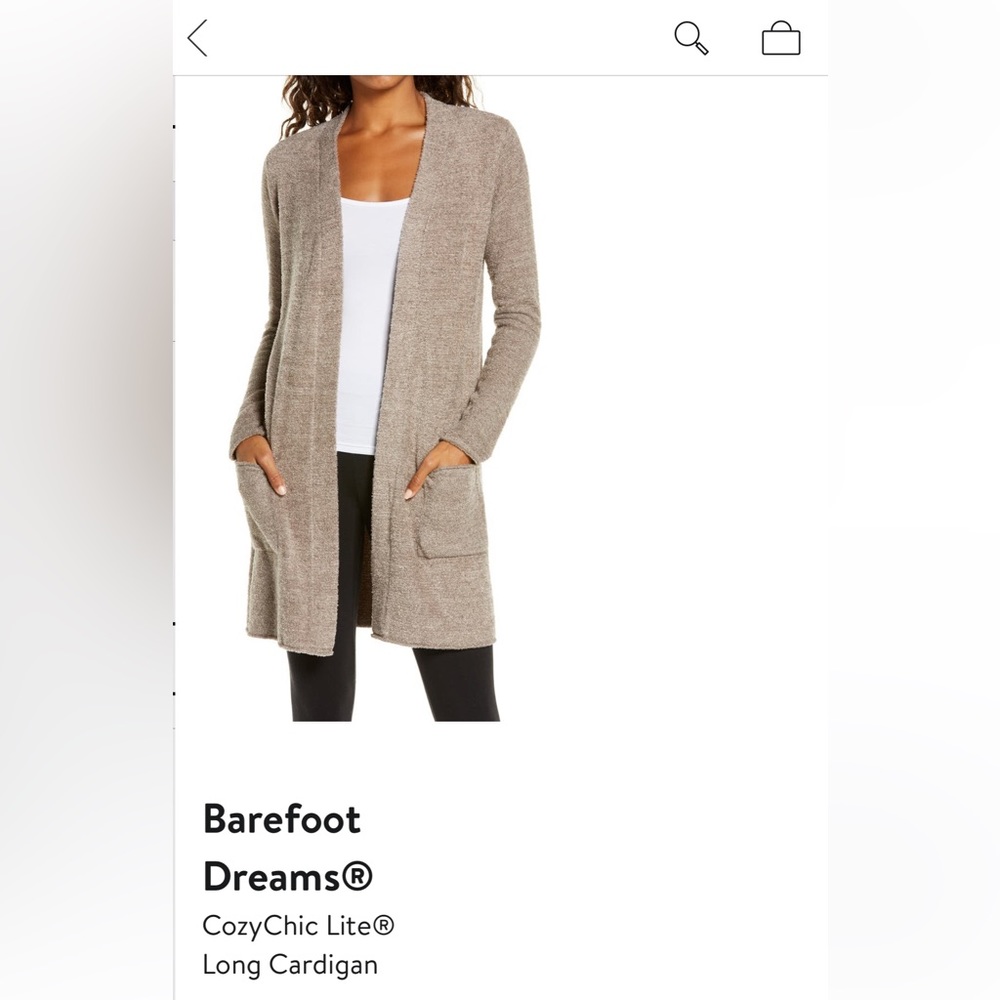 Like new Barefoot Dreams long cardigan